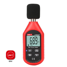 UNI T UT353BT Мини цифровой измеритель уровня звука Bluetooth децибел измеритель шума аудио детектор 30 ~ 130 дБ хранение данных ЖК-подсветка IENV 2024 - купить недорого
