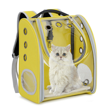 Mochila para transportar cães e gatos, bolsa à prova d'água para carregar animais, respirável, espaço grande, para gato, pequeno, cachorro 2024 - compre barato