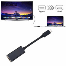 4K Type C 3.1 Male to Female Cable Adapter Converter USB C to HDMI-compatible for Samsung S9/8 Plus HTC HUAWEI LG G8 2024 - buy cheap