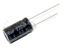 10pcs 220uF 63V  10*17mm 63V220UF  10X17MM Electrolytic capacitor 2024 - compre barato