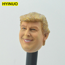 1/6 Scale America President Politician Donald Trump Smirk Version Head Sculpt Headplay for 12" Action Figure Body Doll Toys 2024 - buy cheap