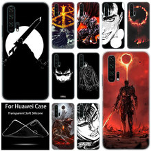 Capa de silicone berserk tripas para celular, para huawei honor 20, 8a, 7a, pro, 10, 9, 8, lite view 20, 7s, 8s, 8x, 7x, 6x, 8c, 20i, 10i play, tpu, imperdível 2024 - compre barato