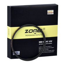Ультратонкий фильтр ZOMEI для камеры HD MC UV 40,5/49/52/55/58/62/67/72/77/82 мм 18-слойный многослойный фильтр для Canon Nikon Sony 2024 - купить недорого