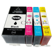 4 pack Compatible Ink Cartridge For HP 904XL hp904 hp908 for Officejet Pro 6960 6970 Impressora in South America 2024 - buy cheap