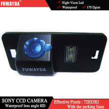 Автомобильная камера заднего вида FUWAYDA для SONY CCD Chip для BMW E39,E53,E82,E88,E90N,E60N,E61N,X3,X5,X6,M3 E46 2024 - купить недорого