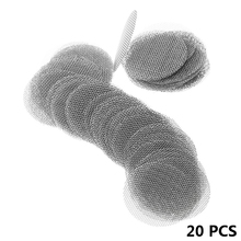 20Pcs 20mm Tobacco Smoking Metal Filters Stainless Steel Smoke Pipe Screen Multifunctional Hookah Water Pipe Smoking Accessories 2024 - buy cheap