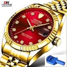 Men Watch TEVISE 629 Automatic Watch Waterproof Business Date Mechanical Men's Watches Diamond Luminous Hands Wristwatches 2024 - buy cheap