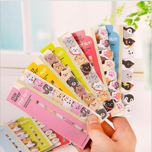 Mini Cute Cartoon Animal Panda Cat Memo Pad Scrapbooking Sticky Notes Lovely Bookmark Page Flags Index Tab Label Paper Stickers 2024 - buy cheap