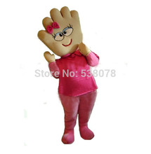 Beautiful Hands Finger Mascot Costume Adult Size Cartoon Character Mascotte Mascota Outfit Suit Fit SW477 2024 - buy cheap