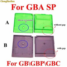Chenghaoran cartucho de jogo para gba sp, 1 peça de reposição verde cinza para cartucho de gb gbc 2024 - compre barato