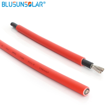 200 Meters Roll 6mm2 Solar Cable TUV  Certification Black and Red Color PV Cables 2024 - buy cheap