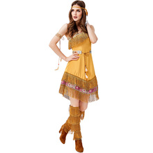 Native Indians Princess Goddess of Tribe role-playing Costume Cosplay Christmas Halloween Indians Party Costumes Facy Dress 2024 - buy cheap