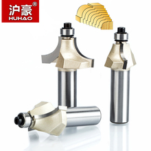 HUHAO 1 pcs 1/2 "1/4" Shank Beading Fresa Carboneto de Tungstênio Bit Beading Dupla Afiação de ferramentas para trabalhar madeira Router Bits para madeira 2024 - compre barato