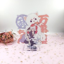 LLavero de 15cm de Anime Gintoki Kagura, a la moda, doble cara, dibujos animados, decoración 2024 - compra barato