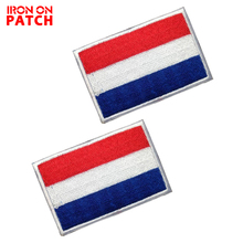 3PCS Netherlands Flag Patches Hook & Loop Backpack Clothes Badges Military Patch Personality Bag Embroidered Pride Patch 2024 - buy cheap