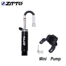 ZTTO Bike Pump Alloy Cycling Mini Light Portable Air Pump Hose Gauge  Adapter Tire Inflator Air  Schrader Presta Value 160psi 2024 - buy cheap