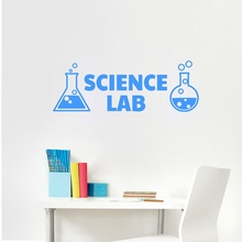 Science Lab Vinyl Wall Decals Chemistry Room Wall Decor Chemistry Art Wall Stickers For Science Classroom Decoration 2024 - buy cheap
