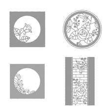 Rose Flower Square Frame Metal Cutting Dies Stencils For DIY Scrapbooking Decoration Embossing Supplier Cards Craft Die Cut 2019 2024 - buy cheap