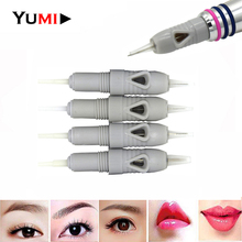 5pcs/lot Grey Tattoo Needle Cartridge Disposable 8mm Screw For Charmant Liberty Permanent Machine Pen 1P 1D 3P 3F 5P 5F 7P 7F 2024 - buy cheap