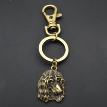 Wholesale Vintage Afghan Hound key Chain,Key Ring ,Key Charm--12Pcs/lot 2024 - buy cheap