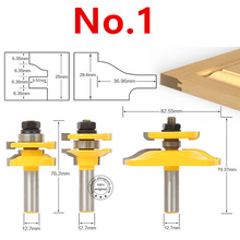 12.7mm shank-3PCS,CNC Solid carbide milling Cutter,Woodworking router bit,Engraving machine tool,wood tool,Door knife,cupboard 2024 - buy cheap