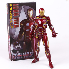 Crazy Toys Iron Man MARK XLV MK 45 PVC Painted Figure Collectible Model Toy 2024 - buy cheap