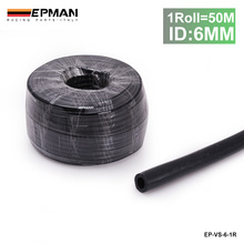 50M ID:6MM Silicone Silicon Vacuum Hose Oil Turbo Dump Radiator Rubber Air Vac Pipe Black For GM EP-VS-6-1R 2024 - buy cheap