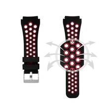 AOOW Silicone Watch Straps for Samsung Gear S3 R770 Classic Frontier 22mm Hole Type Sport Replacement Bracelet Watchband belt 2024 - buy cheap