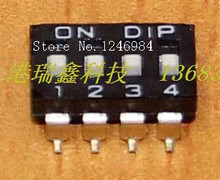 [SA] Тайвань Huanda DIP переключатель комбинированный переключатель соединение 2,54-4 бит -- 100 шт./лот 2024 - купить недорого