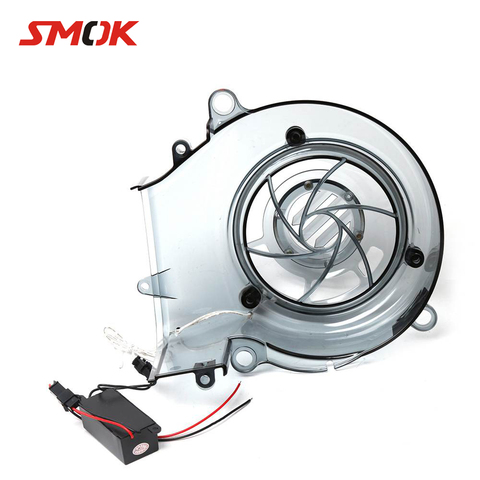 Buy Smok Motorcycle Scooter Accessories Abs Plastic Fan Guard Cover Decoration With Light For Yamaha Bws X 125 Gtr 125 Cygnus X 125 In The Online Store Smokmoto Racing Components Store At