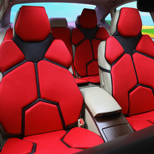 Fundas de asiento de automóvil de estilo deportivo a la moda, cubierta transpirable, protector de asiento de automóvil 2024 - compra barato