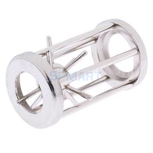 1Pc Alloy Cage Lock Puzzle Classic Metal Brain Teaser IQ EQ Test Educational Classic Toys Xmas Gift for Adult Children Kids 2024 - buy cheap