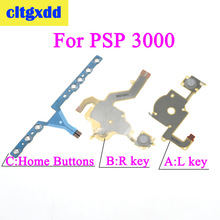 Cltgxdd-Botón de dirección cruzado para tecla izquierda, Cable flexible para teclado, componente para Sony PSP 3000 2024 - compra barato