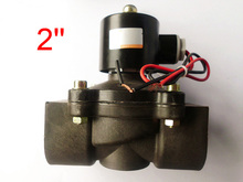 New 2'' DN50 Electric Engineering plastic Solenoid The acid and alkali antiseptic Air Gas Water Valve Normally Closed 220V 24v 1 2024 - buy cheap