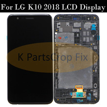 Para LG k10 2018 Display LCD com Tela De Toque para LG display k10 k10 2018 k11 2018 tela de lcd com montagem de quadro Digitador 2024 - compre barato