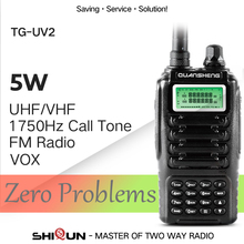 High Quality QUANSHENG TG-UV2 Ham Radio Dual Band 5W QUANSHENG TG UV2 VHF UHF Powerful Walkie Talkie With FCC CE Certification 2024 - buy cheap