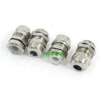 4 piezas PG7 3-6,5mm de diámetro, Conector de Metal resistente al agua, sujetador de glándula de Cable 2024 - compra barato