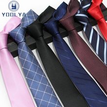 7CM Classic Mens Ties Polyester Silk Stripes Polka Dot Neck Tie Formal Bridegroom Wedding Business Party Necktie Accessory Gift 2024 - buy cheap