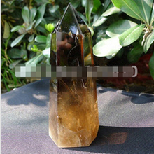 Grânulos de cristal quartzo esfumaçado natural lindo com arco-íris 2024 - compre barato