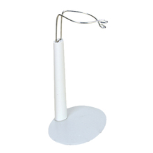 Soporte de cabeza de metal ajustable para muñeca, base de plástico para oso de peluche, color blanco, 15-21cm 2024 - compra barato