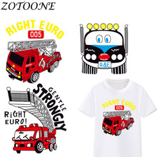 ZOTOONE Lovely Car Military Patch Iron on Transfers for Clothing Sequin Patches DIY T-shirt Appliques thermotransfer for clothes 2024 - buy cheap