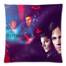 Funda de cojín DIY 2016, funda de almohada de lino y algodón Supernatural de Anime (17,7 "X17.7", impresión a dos lados) 2024 - compra barato