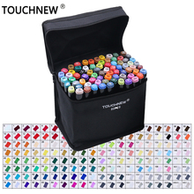 TOUCHNEW Soft Brush Marker Dual Headed Alcohol Based Sketch Marker For Animation Manga Professional Drawing DesignSupplies 2024 - buy cheap