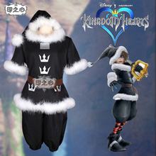 [STOCK]2018 Anime Kingdom Hearts SORA Uniform Cosplay Costume Unisex Customize Any Size For Halloween Carnival Free Shipping New 2024 - buy cheap