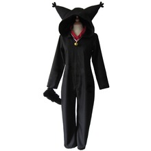 2018 Anime Acchi Kocchi Black Cat Jumpsuits Miniwa Tsumiki Cosplay Costume Any Size 2024 - buy cheap