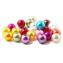 Fashion 4mm 6mm 8mm 10mm Pearl Cabochon Round Mix Colors Pearl Imitation ABS Beads DIY Craft&Decoration Making 2024 - buy cheap