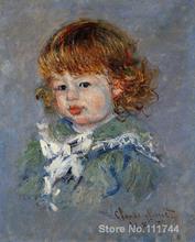 Wall art Jean Pierre Hoschede called Bebe Jean by Claude Monet oil paintings Handmade High quality 2024 - buy cheap