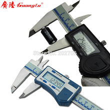 Guanglu-calibrador Digital Vernier de acero inoxidable, herramientas de medición de alta precisión, 0.005mm, 6 pulgadas, 0-150mm 2024 - compra barato