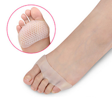 One Pair Silicone Soft Pads High Heel Shoes Slip Resistant Protect Pain Relief Care Forefoot Half Yard Invisible for Lady Shoes 2024 - buy cheap