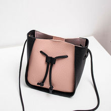 Women Bag PU Leather Travel Messenger Shoulder Bags Lovely Tote Purse Bucket Bag Crossbody Street Bag 2024 - buy cheap